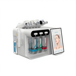 เครื่องไฮโดรเดอร์มาเบรชั่นสำหรับผิวหน้าระดับมืออาชีพ รุ่น Desktop Professional H2O2 8 in 1 พร้อมฟังก์ชั่นไมโครบับเบิ้ลไฮโดรเจน สำหรับคลินิกในยุโรป สหราชอาณาจักร และอิตาลี - Product Image 3