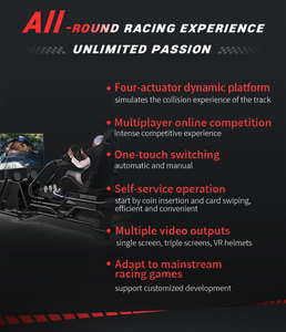 Renixsim GT đua mô phỏng lái xe buồng lái giải trí khác đào tạo tay đua chuyên nghiệp simracing máy - Product Image 2