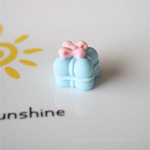 Noda Kawaii Flatback Phim Hoạt Hình Macaroon Màu Hộp Quà Tặng Nhựa Charms Đối DIY - Product Image 6