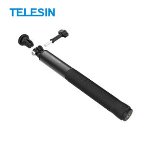 Nuevo palo Selfie TELESIN para cámara DJI <span class=keywords><strong>GOPRO</strong></span> INSTA360 de 150cm con soporte Base de tres garras palo Selfie de aluminio de alta resistencia - Product Image 3