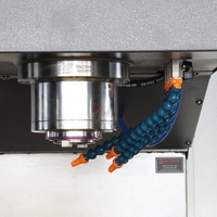 Centre d'usinage vertical CNC WOJIE VMC1270, haute rigidité, usinage stable, précision de coupe élevée, machine de fraisage de métaux