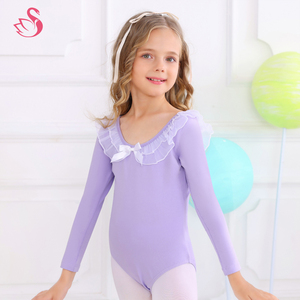 Vêtements de danse pour filles à manches longues pour l'automne et l'hiver, tenue de ballet à corps fendu pour la pratique de la danse chinoise et de la gymnastique - Product Image 2