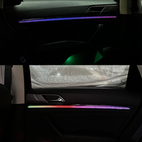 Éclairage d'ambiance LED de précision pour voiture, bande de fibres optiques acryliques Symphony pour amélioration intérieure Volkswagen Lavida Plus