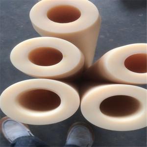 Boccola in Plastica Industriale Lavorata CNC Autolubrificante con Flangia, Rivestimento per Albero, 100mm, in PTFE, <span class=keywords><strong>Delrin</strong></span>, POM, Acetal, Nylon - Product Image 4