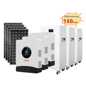Système d'énergie solaire hybride hors réseau 30KWH 12KW complet avec batterie au lithium 51.2v 314ah Panneaux solaires domestiques Système solaire - Product Image 5