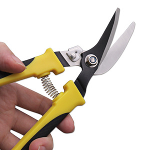 Yangjiang Electrician Shears Stainless Steel Smooth Edge Yellow Household DiY Cutting Tool - Product Image 1
