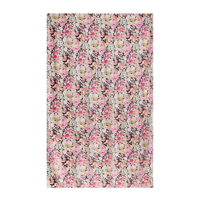 Petit motif floral rose-violet