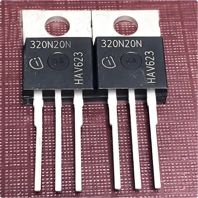 Original IPP320N20N3GXKSA1 IC Chip TO-220 Packaging for IPP320N20N3G Electronic Components BOM List One-stop Service