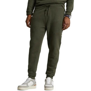 Performance Fit Men Sweatpants <b>Elastic</b> Waist Casual <b>Lace</b> Moisture Wicking Fabric Side Pockets for Gym Training Active Lifestyle - Product Image 3