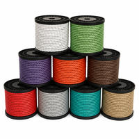 Cable Eléctrico de Cáñamo Trenzado Vintage, Cable de Cobre Recubierto de Textil para Lámparas Colgantes, Precio de Fábrica al por Mayor para Bricolaje OEM