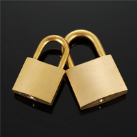 Cadenas en laiton avec 3 clés, haute sécurité, antivol, pour porte, unité de stockage, casier, prix direct usine, faible MOQ