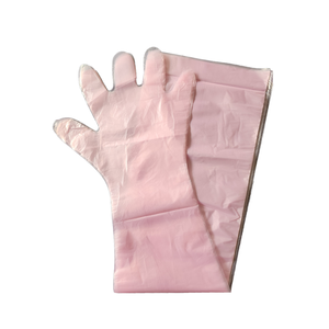 Trung bình dày <span class=keywords><strong>PE</strong></span> dùng một lần chịu nhiệt mịn găng tay nhựa không thấm nước thân thiện với môi hộ gia đình găng tay cho dễ dàng nhà bếp thực phẩm - Product Image 2