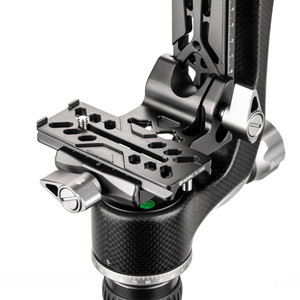Envío Gratis: Cabezal de Trípode Panorámico de Fibra de Carbono, Mini Gimbal de Alta Calidad para Tomas de 360 Grados, Cabezal de Trípode Gimbal de Rastreo Rápido - Product Image 5