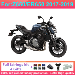 Kit de carénage moulé par injection pour moto en plastique compatible Z650 Zr650 Er650 Z 650 2017 2018 2019 Kits de carénages de carrosserie Zxmt Z650/er - Product Image 6