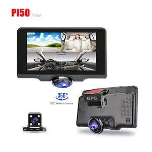 4k High Resolution Driving Recorder Car Black Box 24 Hours Parking Monitoring Dash Cam with GPS