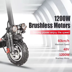 สกู๊ตเตอร์พับได้ขนาด 11 นิ้ว แบตเตอรี่ลิเธียม 48V10Ah มอเตอร์ 1200W พร้อมเซ็นเซอร์ดิจิตอล ระบบกันสะเทือนคู่ ด้านหน้าและด้านหลัง รุ่น M1 Cityc - Product Image 4