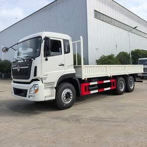 รถบรรทุกตงเฟิง 6x4 แบบพื้นเรียบ ขนาดกลาง - Product Image 1