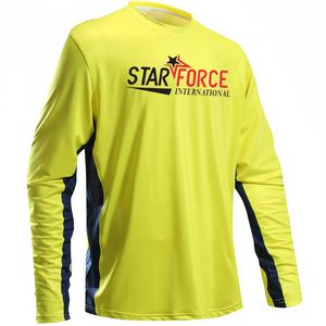 เสื้อตกปลาแขนยาวมีฮู้ดสำหรับผู้ชายเสื้อตกปลาป้องกันรังสียูวีออกแบบเองได้กันลมในฤดูหนาว - Product Image 1