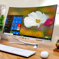 PC de Escritorio para Juegos de 27 Pulgadas, Configuración Completa con CPU I5/I7, SSD de 512GB/1TB, Computadora Todo en Uno