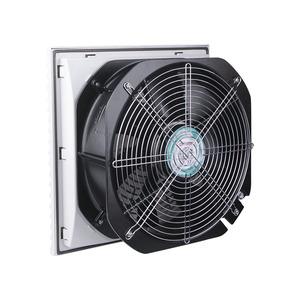 Ventilador de Refrigeración para Gabinete de Control FK8825, 38W, 240m³/h, Motor de Cobre Puro, Rejilla con Persianas para Gabinete Eléctrico - Product Image 6