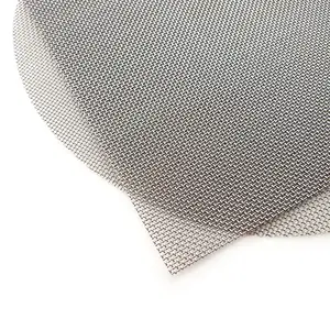 Mesh Size 1x1mm 210*80 Mm SS 304 Stainless Steel Woven Wire Mesh Rodent Proof Screen