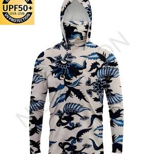 Camiseta de Pesca Personalizada de Poliéster con Protección Solar UPF50, Manga Larga, Camuflaje, Transpirable, para Hombre - Product Image 2