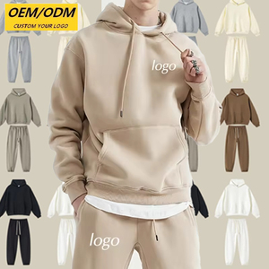 เสื้อฮู้ดดี้ปักโลโก้แบบกำหนดเอง OEM ODM พรีเมียม ผ้าฝ้ายเฟรนช์เทอร์รี่ 100% แฟชั่นทันสมัยทรงโอเวอร์ไซส์ สตรีทแวร์ ขายส่ง - Product Image 1