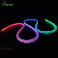 Bande led intelligente de haute qualité RGB avec IC magic avec pixel LED WS2811 bande néon corde circulaire à 360 degrés lumière flexible D22mm