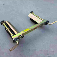 Chariot universel de remorquage de voiture, patins à pneus à largeur réglable pour la plupart des berlines, SUV, camionnettes et camions légers