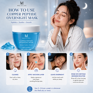 Mascarilla Facial Nocturna con Péptidos <span class=keywords><strong>de</strong></span> Cobre 300g, <span class=keywords><strong>Gel</strong></span> Azul Hidratante y Calmante para una Piel Suave, en Envase PET, para Todo Tipo <span class=keywords><strong>de</strong></span> Piel - Product Image 6