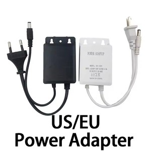 Adaptador de Corriente Universal para Exteriores, Resistente al Agua, <span class=keywords><strong>Entrada</strong></span> AC 100-240V, Salida DC 12V, Cargador, Convertidor para EE. UU./UE - Product Image 1