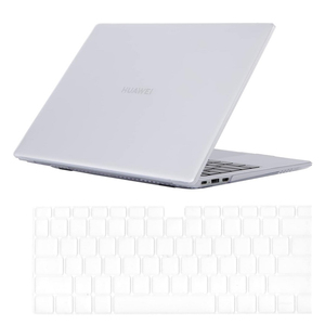 Funda transparente para <span class=keywords><strong>Huawei</strong></span> Mate Book D14 D13 X proHonor Magic 14, carcasa dura de plástico, funda para portátil con funda de silicona para teclado - Product Image 6