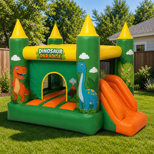 Castillo Inflable Pequeño para Niños con Tobogán y Piscina <span class=keywords><strong>de</strong></span> Pelotas, Material <span class=keywords><strong>de</strong></span> PVC, Portátil, para Uso <span class=keywords><strong>en</strong></span> Exteriores, Hecho <span class=keywords><strong>en</strong></span> China - Product Image 6