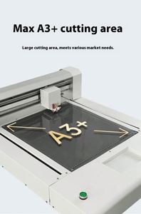 Máquina de Corte Inteligente con Plataforma Automática para Patrullaje de Bordes y Posicionamiento, para Papel A3, PVC Autoadhesivo, PET, Cartón - Product Image 2