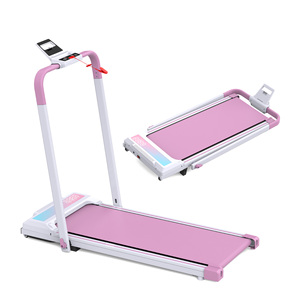 Tapis de marche pliable <span class=keywords><strong>2</strong></span> en 1, mini tapis roulant motorisé pour usage domestique, machine de course <span class=keywords><strong>électrique</strong></span> portable sous le bureau avec inclinaison - Product Image 2