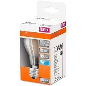 Lampadina LED E27 4W 4000K Opaca, Tipo Retrofit, Ideale per Illuminazione Generale e Risparmio Energetico. - Product Image 1