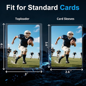 Lot de 100 protège-cartes rigides 35PT et pochettes pour cartes de baseball, de sport et de TCG – <span class=keywords><strong>Prix</strong></span> usine - Product Image 2