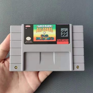 Cartouche de jeu 2 en 1 pour Snes Super Mar1o All Stars Super Mario World - Product Image 3
