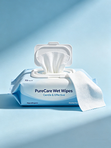 Lingettes pour bébés non tissées <span class=keywords><strong>extra</strong></span> douces au design ours fraise, à l'eau <span class=keywords><strong>pure</strong></span>, pour le nettoyage des mains et du visage, soin maternel, 10 paquets 10x15cm - Product Image 6