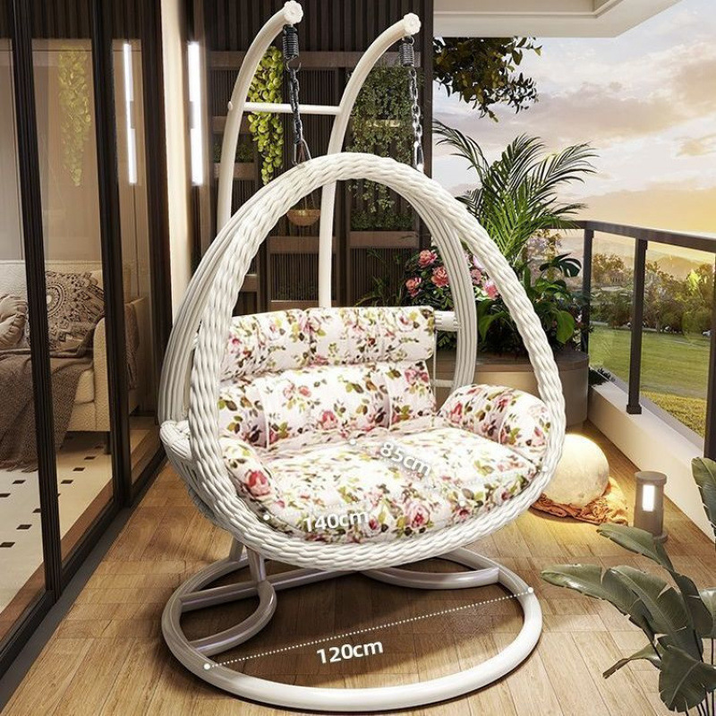Simple white-double seat and recline-9-piece set