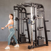 Offre Spéciale gratuit Squat banc presse support oiseau volant frais généraux Smith Machine Multi combiné musculation Gym équipement d'entraînement