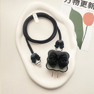 China Manufacturer British Standard 20W Data Cable <b>Case</b> TPU Silicone Cute Heart Charger Protector <b>Case</b> - Product Image 3