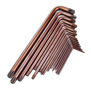 Necal T3-TT50 L-Shaped Security <strong>Torx</strong> <strong>Key</strong> <strong>Set</strong>, Tamper Proof Star Wrench, Long Arm <strong>Keys</strong> for Star Screws - Product Image 1