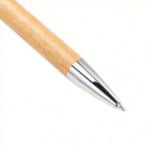 Fournitures de bureau 2024, stylo à bille en bambou gravable au laser personnalisé, écologique, gravure sur bois, avec logo - Product Image 4