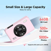 Cámara Digital para Niños HOMI A2 Eagle, Zoom 16X, Pantalla de 2.8 Pulgadas, Video 2.7K, Resolución 1080p, Tarjeta TF para Jóvenes