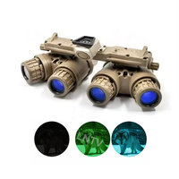 Lunettes de vision nocturne panoramiques universelles légères et étanches LNTV PANO18 GEN2 GEN3 à quatre tubes, grossissement 1x, luminosité automatique