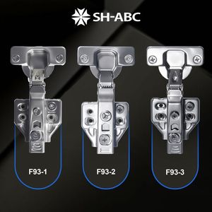 Corner <strong>Hinge</strong> for Aluminum Doors Frame Concealed Hydraulic Soft Close 105 <strong>Degree</strong> Folding Furniture <strong>Hinge</strong> for Home Office - Product Image 6