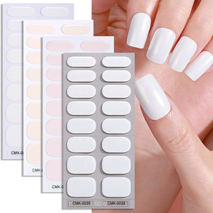 Tiras de Uñas de Gel sin UV, Iridiscentes, Estilo Clean Girl, para Arte de Uñas Minimalista y de Lujo, Tiras de Uñas de Gel sin UV - Product Image 3