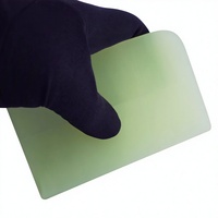 Spatule transparente en TPU pour film de protection automobile, outil invisible hydrofuge en tendon de bœuf, fabriqué en Chine