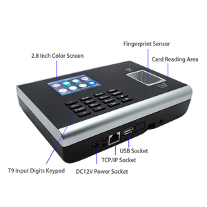 ID IC thẻ đôi nhân viên hệ thống quản lý đồng hồ thời gian điện tử Wifi đám mây web vân tay thời gian và hệ thống máy chấm công - Product Image 3